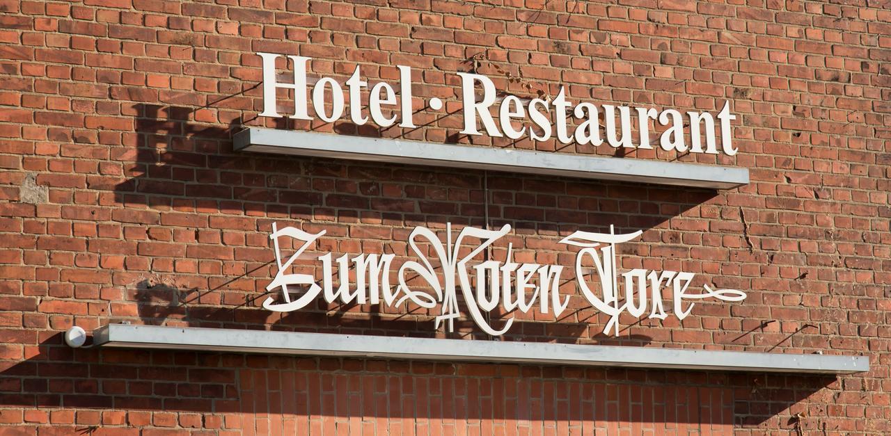 Hotel Zum Roten Tore Lüneburg Exterior foto